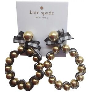 Kate Spade Statement Hoop Earrings